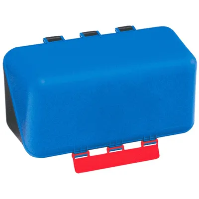 Produktbild von GEBRA Aufb.Box SECU Mini ohne Gebotszeichen, blau
