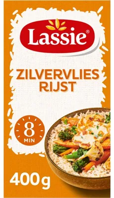 Produktbild von Lassie Zilvervliesrijst kurzkochend 400 g – Vollkornreis, schnell & vielseitig