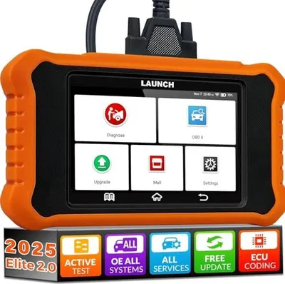 Image de Démarrez X431 Creader Elite 2.0 OBD2 outil de diagnostic BMW/pour Mini/pour Rolls Royce même fonction que le système complet, 50+ reset, test actif