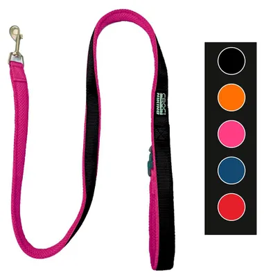 Productafbeelding van Croci Reflecterende hondenriem, 2 stuks, 120 cm, fuchsia