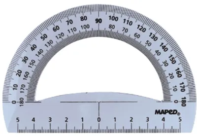 Produktbild von Maped 146134, Halbkreis, Transparent, Glanz, 120 mm, 1 Stück(e)