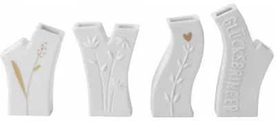 Produktbild von Räder Design Minivasen Glücksbringer (4-teilig)