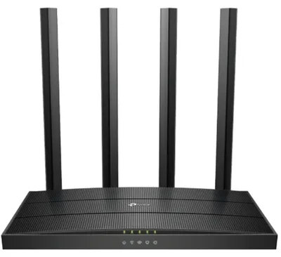 Obrázek produktu pro TP-Link Archer C6, Wi-Fi 5 (802.11ac), Dvoupásmový (2,4 GHz / 5 GHz), Připojení na síť Ethernet, Bílá, Stolní router