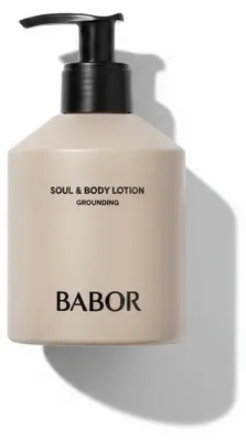 Obrázok produktu pre BABOR Soul & Body Lotion Grounding, Krém, Unisex, Hydratačné, Upokojujúci, Výživný, Hydratačný, Suchá koža, Citlivá pokožka, 250 ml, Ceramid
