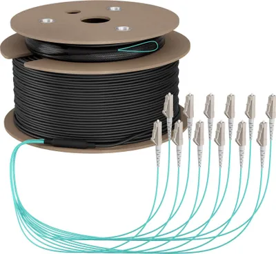 Obrázek produktu pro EFB Elektronik O8342S130OM3, 130 m, U-DQ(ZN) BH, OM3, 12x LC, 12x LC
