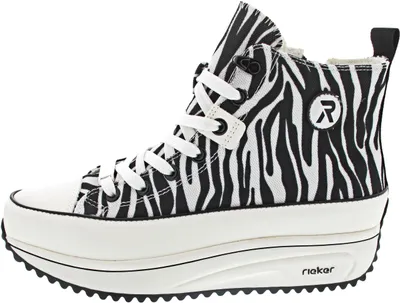 Image de Rieker chaussures à lacets en blanc/blanc combiné, taille 41
