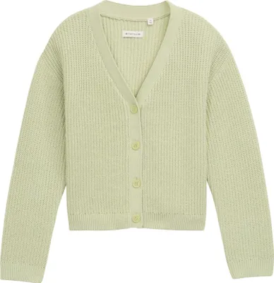 Produktbild von Cropped Cardigan mit V-Ausschnitt