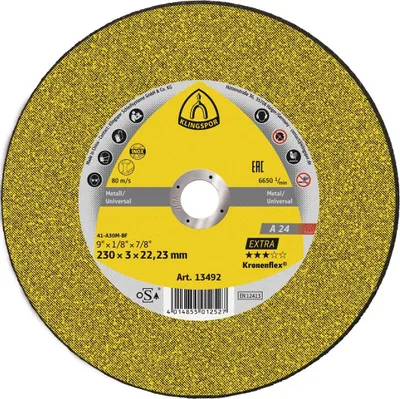 Produktbild von Klingspor A 24 EX Trennscheiben, 230 x 3 x 22,23 mm gerade