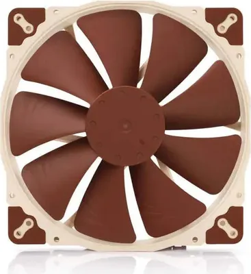 Zdjęcie produktu dla Noctua NOC-NF-A20-PWM, Wentylator, 20 cm, 350 RPM, 800 RPM, 146,9 m³/h, Beżowy, Brązowy
