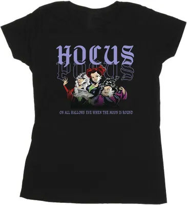 Produktbild von Disney - "Hocus Pocus Hallows Eve" T-Shirt für Damen BI48506 (XL) (Schwarz)