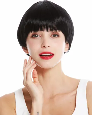 Produktbild von WIG ME UP Perücke kurz Page schwarz GFW2703-1