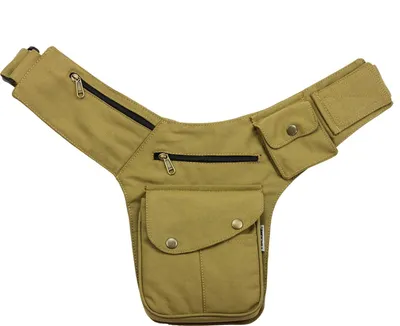 Produktbild von Gürteltasche – Buddy – beige – messingfarben – Gürtel mit Tasche – Hüfttasche