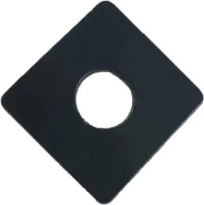 Produktbild von 50 Stück Edelstahl Klemmplatte Doppelstabmattenzaun Halteplatte RAL7016 anthrazit