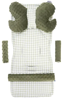 Image de Coussin de siège universel pour poussette, landau, siège auto pour enfant, adapté à l'été
