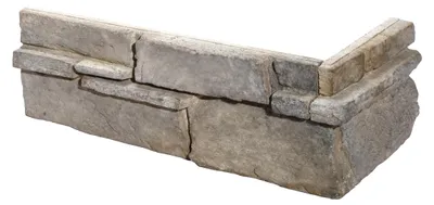 Produktbild von STEGU Grenada 1 Eck-Wandverblender Betonoptik Beige