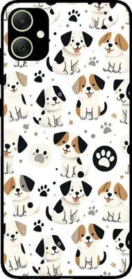 Produktbild von Handyhülle passend für Samsung Galaxy A05 mit Hundedruck - TPU Back Cover Case Dog Design