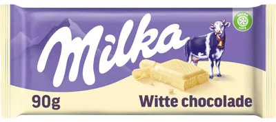 Zdjęcie produktu dla Milka White Chocolate Bar 90g - Kremowa, delikatnie rozpływająca się, idealna do delektowania się
