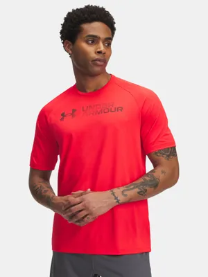 Produktbild von Under Armour Herren-T-Shirt Under Armour UA Tech Reflective SS-RED XXL