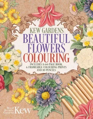 Produktbild von The Kew Gardens Beautiful Flowers Colouring Kit