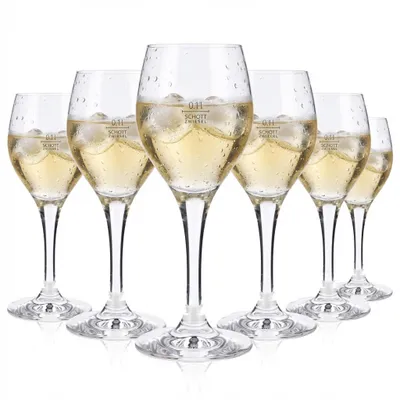 Produktbild von 6x Schott Zwiesel Glas Cocktailglas Gläser Stielglas 0,1l Flötenglas