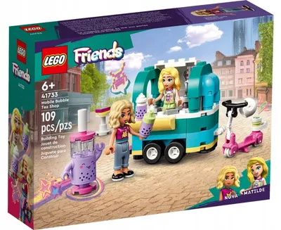 Zdjęcie produktu dla LEGO Friends Mobilny sklep z bubble tea, Zestaw do budowania, 6 lat(a), Plastik, 0 szt., 139 g