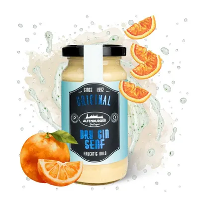 Produktbild von Dry Gin Senf, 200 ml