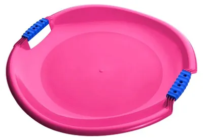 Produktbild von Schlittenplatte TORNADO SUPER PLASTKON 56 cm rosa