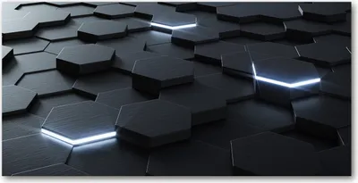 Produktbild von Tulup Glas-Bild -140x70- Wandkunst Dekorative Wand für Küche & Wohnzimmer - Kunst: modern & klassisch - Abstraktion - Schwarz