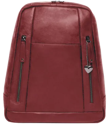 Produktbild von Josephine Osthoff Echt Leder Damen Rucksack mit 3 Tragevarianten Tasche (139)