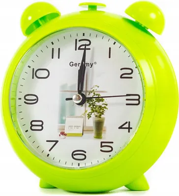 Zdjęcie produktu dla MODNY ZEGAR Z BUDZIKIEM głośny alarm RÓŻNE KOLORY