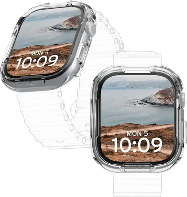 Zdjęcie produktu dla Urban Armor Gear 1A4417114G4G, Etui, Smartwatch, Przezroczysty, Apple, Watch Series 10: 46mm., Poliwęglan (PC)