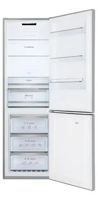 Produktbild von Amica KGCN 388 144 E, 250 l, SN-T, 4 kg/24h, C, Fresh Zone Fach, Edelstahl