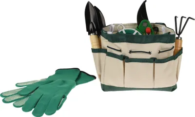 Produktbild von Kleines Gartenwerkzeug-Set in praktischer Aufbewahrungstasche