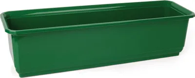 Zdjęcie produktu dla skrzynka balkonowa+podstawka 60cm ZIELONA