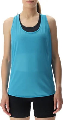 Produktbild von UYN Running Exceleration Aernet ärmelloses Laufshirt Damen turquoise/ash S