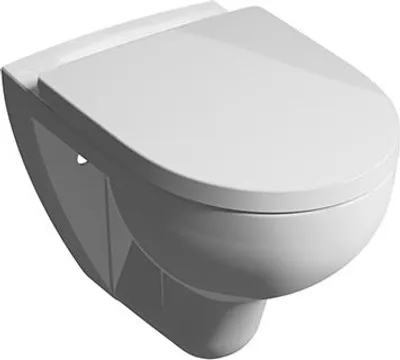 Produktbild von VIGOUR Wand-Tiefspül-WC clivia plus +5cm 54 cm weiß ohne WC-Sitz