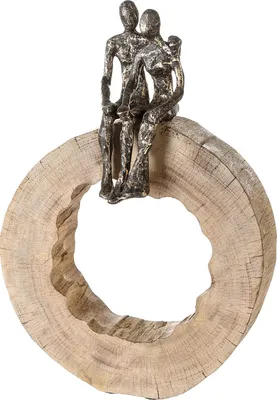 Produktbild von Casablanca by Gilde Dekofigur Skulptur Together bronze H. 39 cm,71806