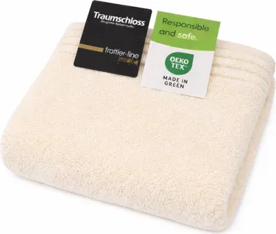 Produktbild von Traumschloss Frottier-Line Premium Handtuch 50 x 100 cm creme 100% ägäische Baumwolle mit 600g/m²