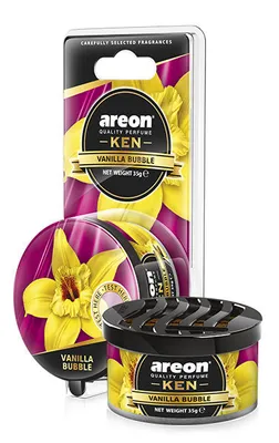 Zdjęcie produktu dla Odwieacz powietrza w blistrze AREON KEN - VANILLA BUBBLE