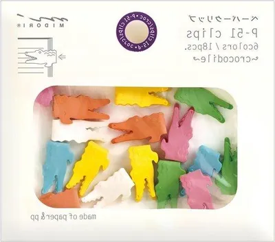 Produktbild von Famanu Krokodillenklemmen Pastellfarben - p-51