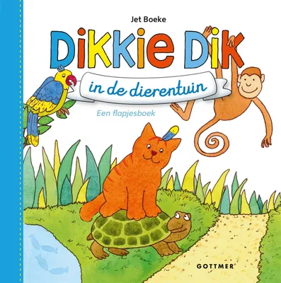 Productafbeelding van Dik in de dierentuin: Een flapjesboek