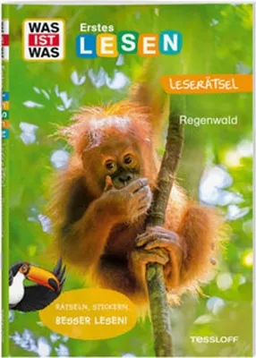 Immagine prodotto di WAS IST WAS Erstes Lesen. Leserätsel Regenwald