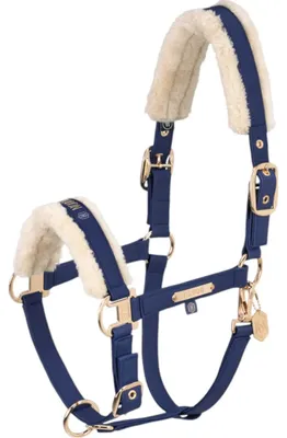 Produktbild von Eskadron HERITAGE Halfter " FAUX LEATHER DOUBLE PIN FF " Größe - Vollblut Farbe - true blue