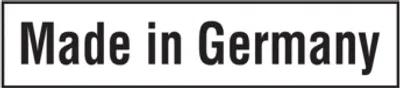 Produktbild von Dreifke® Maschinenkennzeichnung  Germany, weiß - Bund = 100 Stk. | Fol...