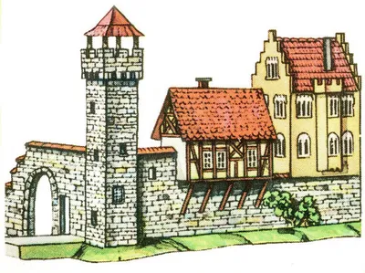 Immagine prodotto di Faller 109923 H0 B-923 Muro di città