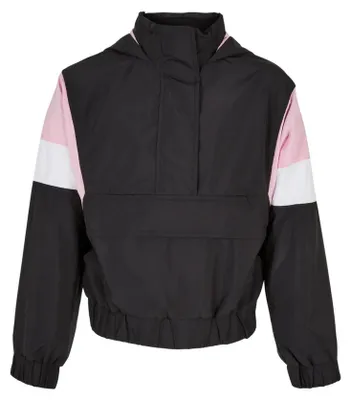 Obrázek produktu pro Urban Classics - Přesvléknutelná bunda pro dívky TN1324 (116) (černá/bílá)