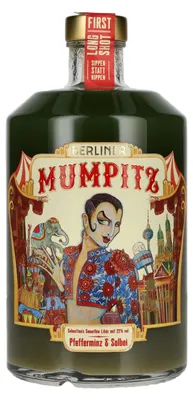 Produktbild von Berliner Mumpitz Pfefferminz & Salbei 22% Vol. 0,7l