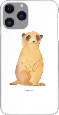 Produktbild von Mr. & Mrs. Panda Iphone 11 Pro Handyhülle Erdmännchen - Weiß - Geschenk, Handy Case, Premium Kunststoff, Traveling, Spruch, Roadtrip, Weltreise, Afrika