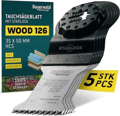 Produktbild von 5x Bayerwald SL HCS Tauchsägeblatt 35x50mm