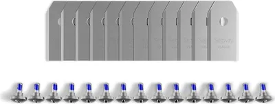 Obrázok produktu pre Segway Navimow Blades Náhradné nože Plus (12 kusov), príslušenstvo pre robotické kosačky Navimow i105E, i108E, H500E-VF, H800E-VF, H1500E-VF, H3000E-VF, X315E, X330E, X350E, X390E